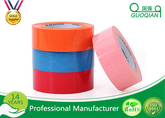 China De douane drukte Roze/Blauwe Verpakkingsband, Gekleurde Kleverige Bandmilieubescherming 35 - 65 Mic leverancier