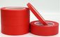 Hittebestendig Sterk Adhesie Gekleurd Afplakband/Rode Buisband leverancier