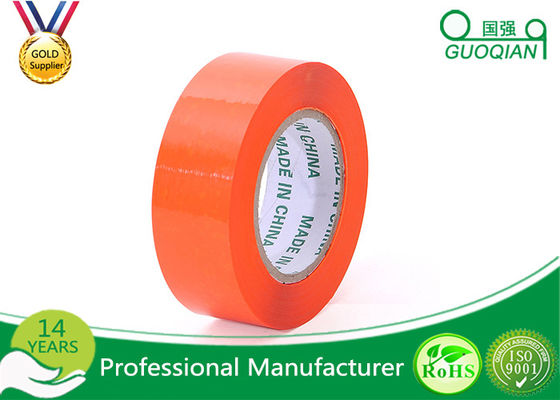 China Aangepaste Bopp Gekleurde Verpakkende Band voor Karton die Oranje Verpakkingsband verzegelen leverancier