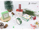 DIY-Band van Washi van de Kerstmisdecoratie de Grappige Japanse voor het Pakket van de Giftdoos leverancier